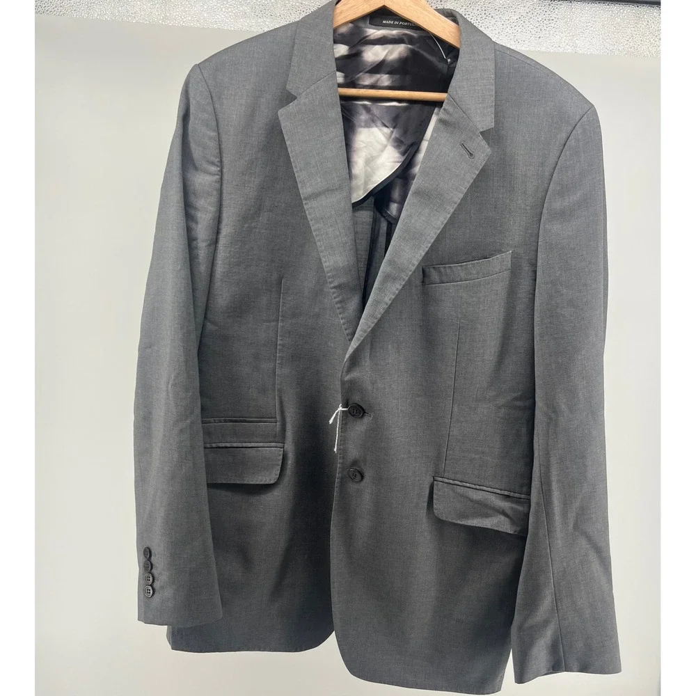 Paul Smith Men's Grey Wool Blazer Sport Coat Size 44R NWOT READ‎ 0799
